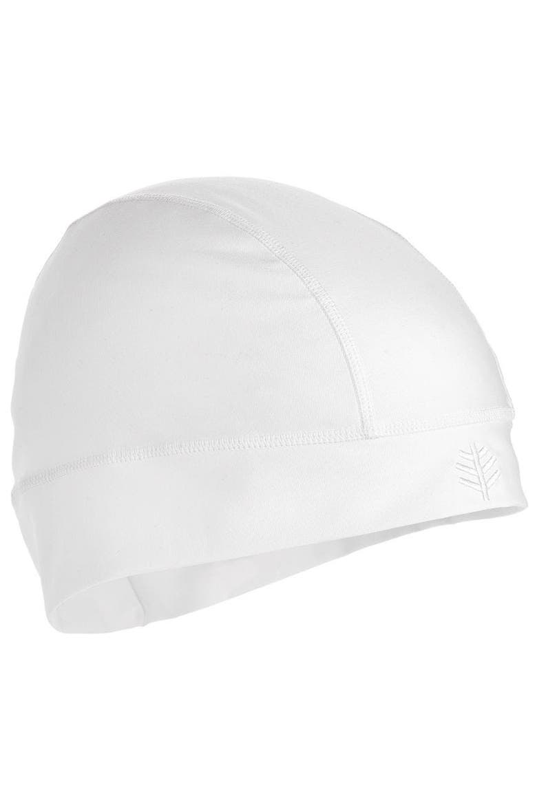 Unisex LumaLeo Aqua Sun Skully Cap, UPF 50+ Sun Protection, Alternate, color, White