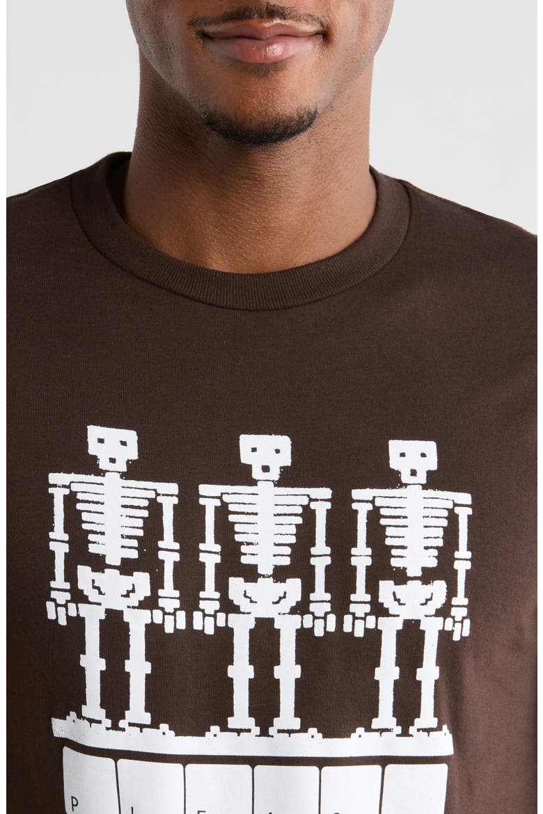 Keyboard Graphic T-Shirt, Alternate, color, CHOCOLATE