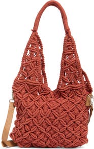 Collection XIIX Large Macramé Tote Bag