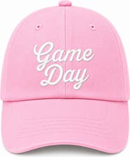 Bits & Bows Game Day Bow Baseball Hat