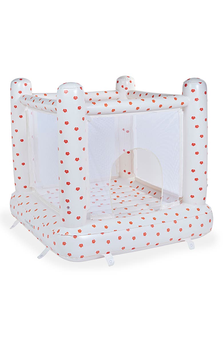 Sunnylife Poppy the Peach Inflatable Bounce House, Main, color, Cream