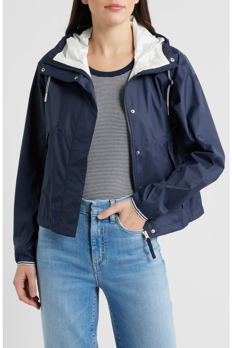 Koster 2.5-Layer Waterproof/Windproof Rain Jacket, Alternate, color, NAVY