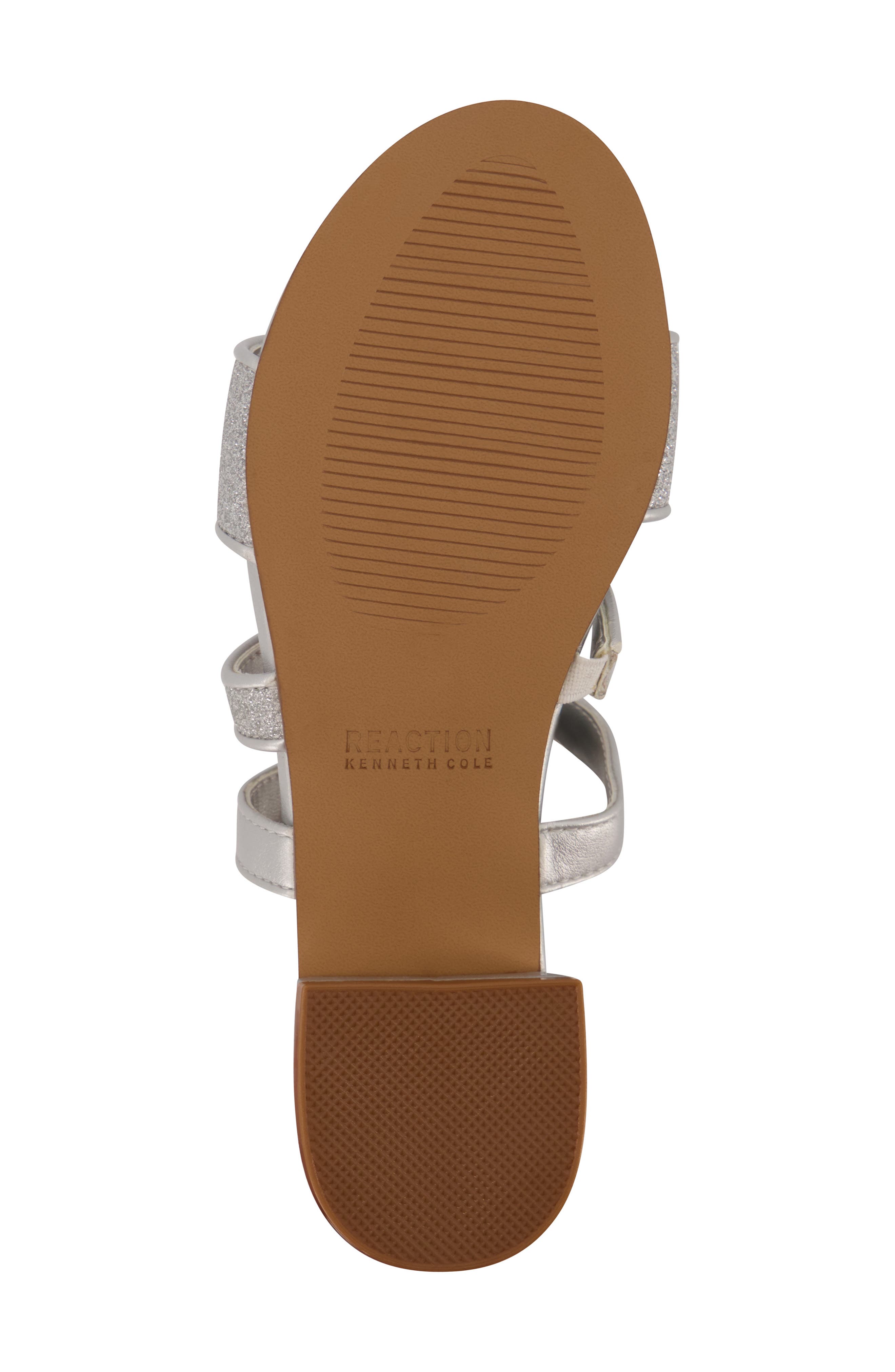 Kids' Bella Zella Ankle Strap Sandal, Alternate, color, SILVER