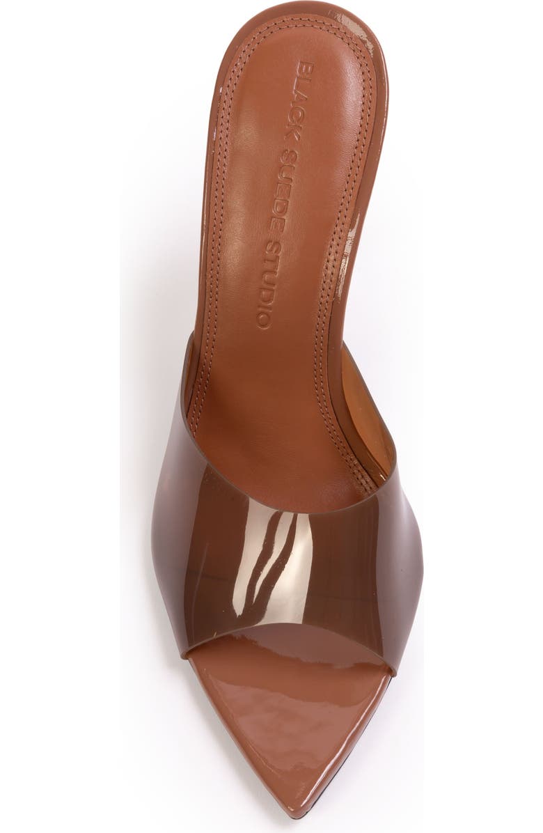 BLACK SUEDE STUDIO Bella Patent Mule, Alternate, color, Mousse Patent Leather