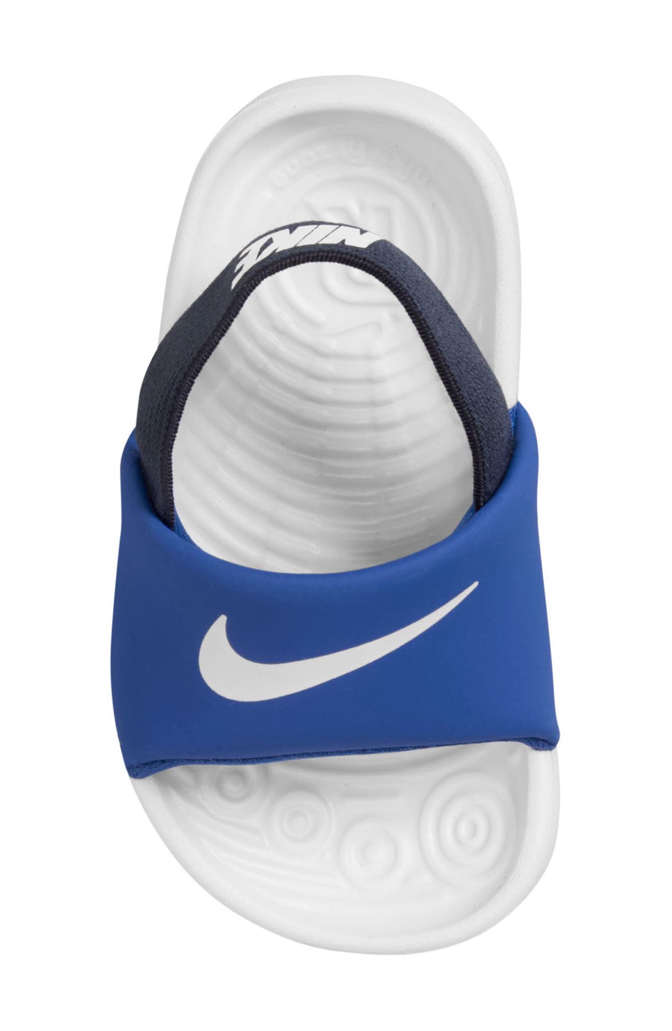 Nike Kids' Kawa Slingback Slide, Alternate, color, 402 Gamerl/White