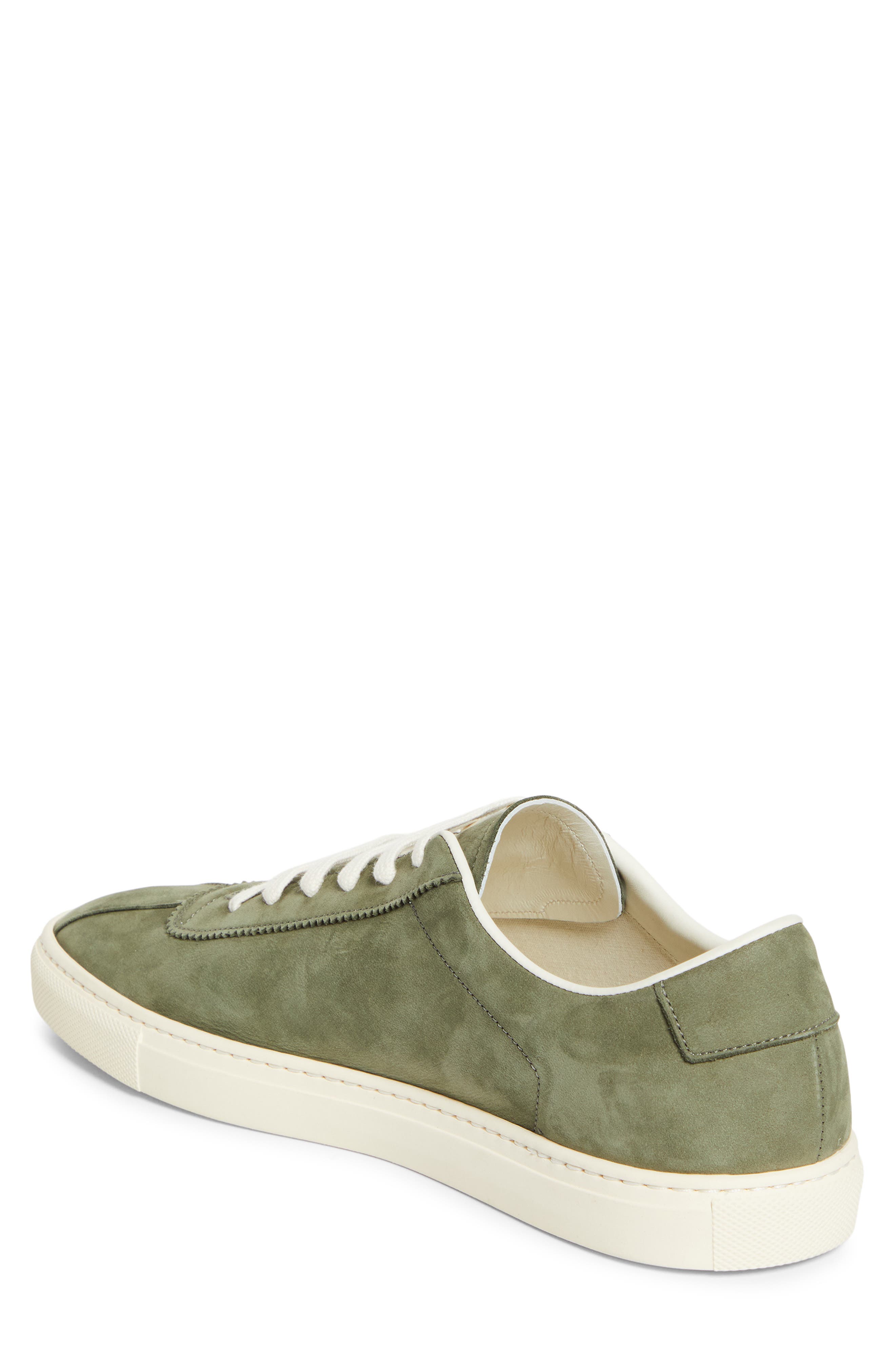Common Projects Tennis Low Top Sneaker, Alternate, color, Army Green