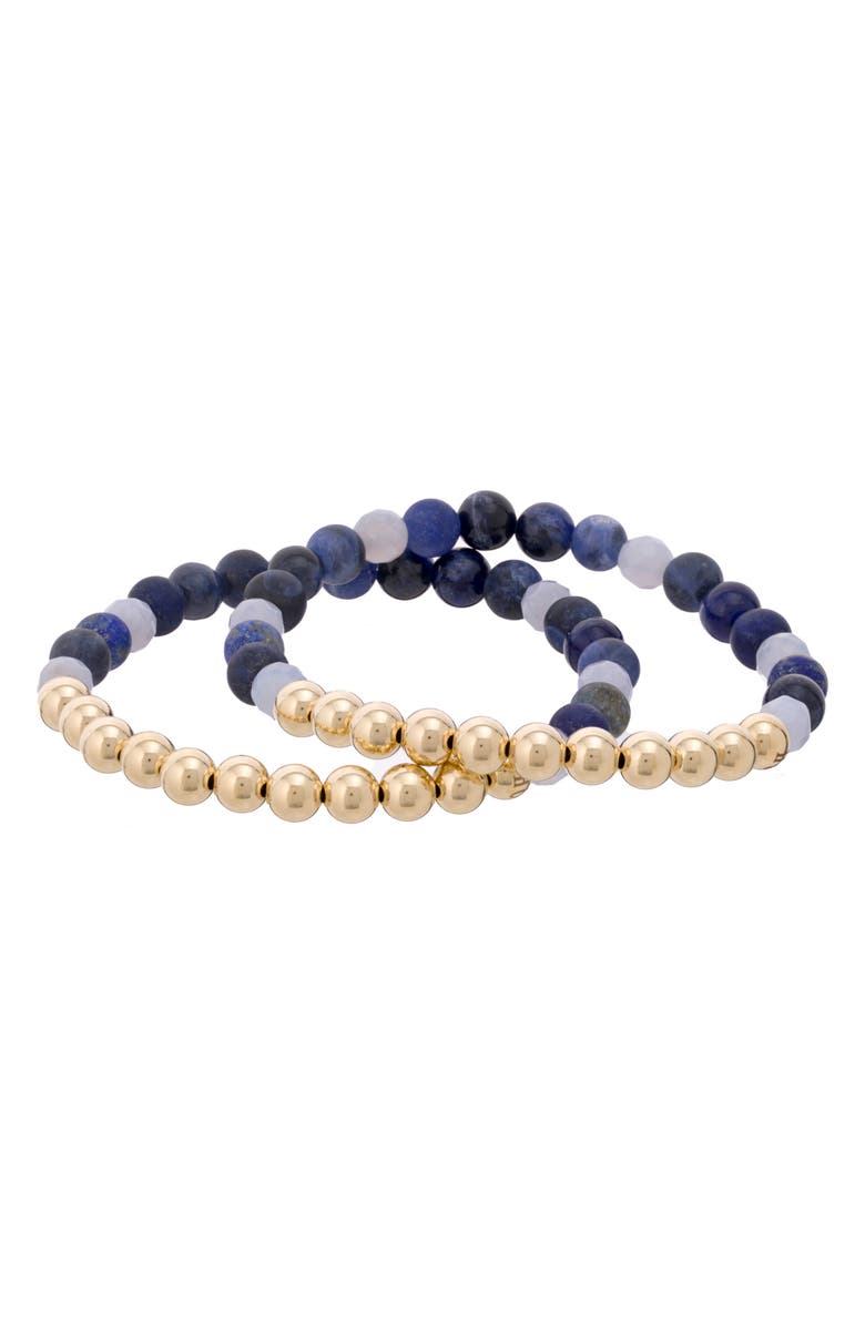 The Healer’s Collection N12 Express & Communicate Set of 2 Healer's Bracelets, Alternate, color, Yellow Gold