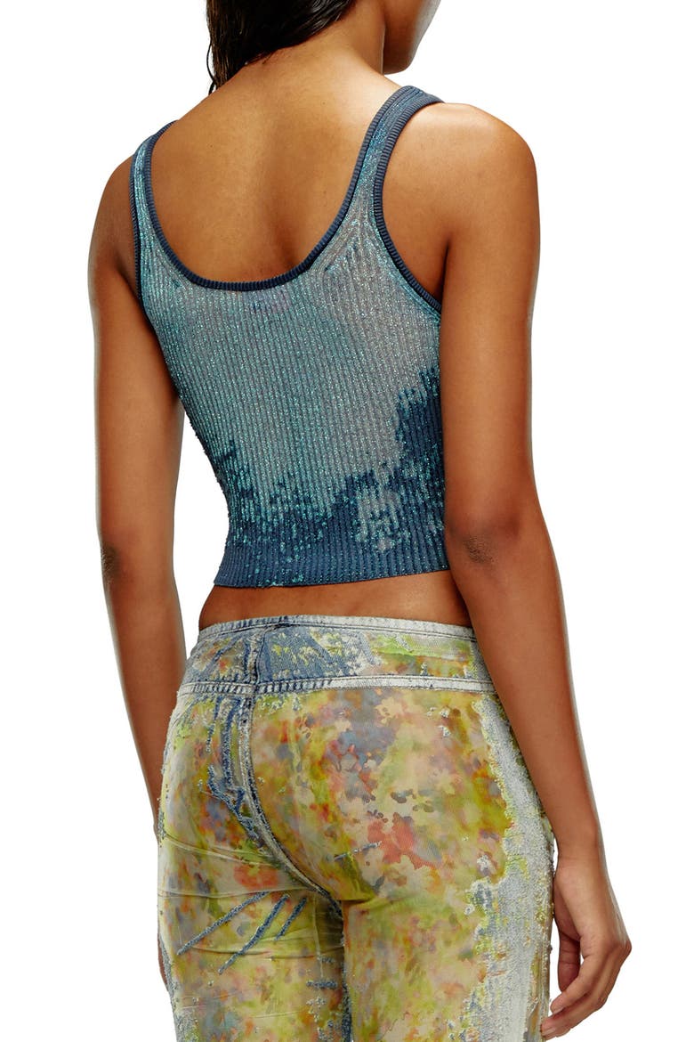 M-Deidrina Crop Tank, Alternate, color, BLUE LUREX