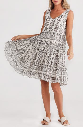 Talisman The Label Lucky Charm Cotton Voile Sundress