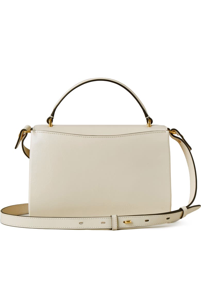 Mulberry Lana High Gloss Leather Top Handle Bag, Alternate, color, Eggshell