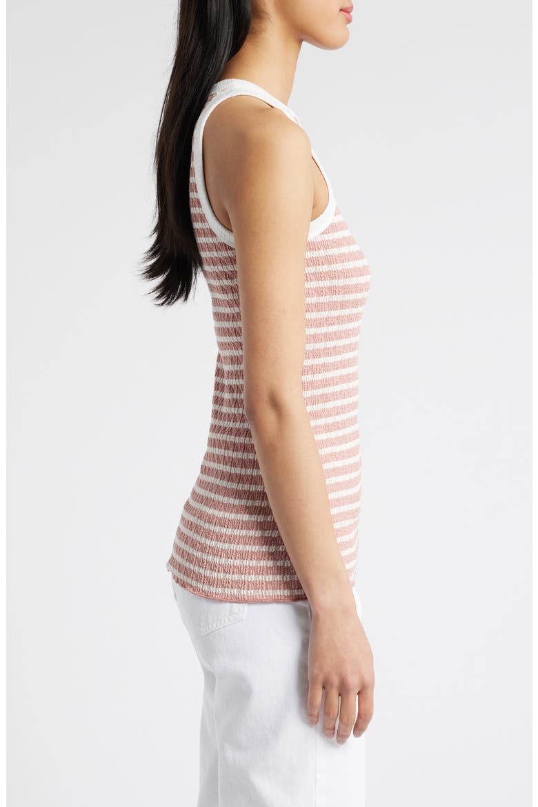 Stripe Racerback Tank, Alternate, color, BLUSH