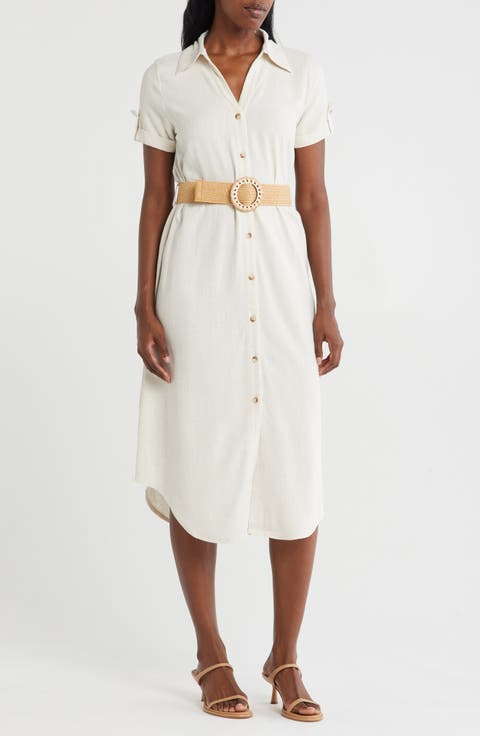 Belted Shirtdress