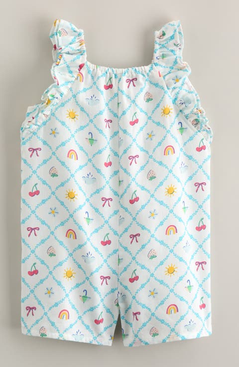 Double Flutter Cotton Romper (Baby)