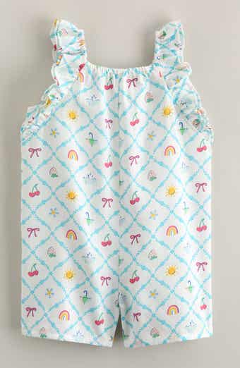 Double Flutter Cotton Romper