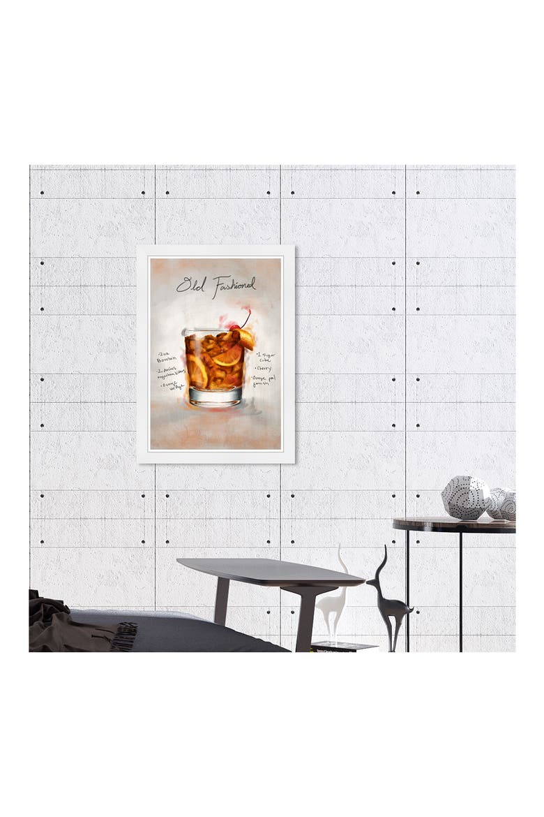 Old Fashioned Orange Wall Art, Alternate, color, ORANGE