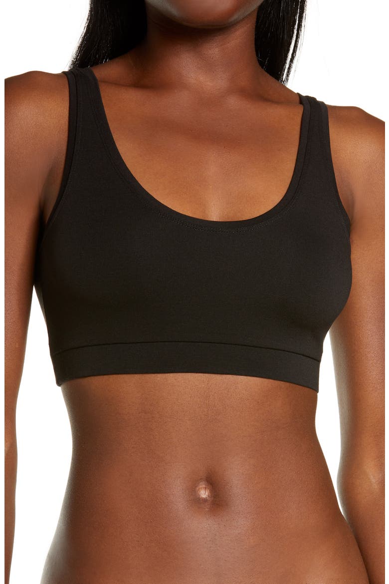 Moonlight Comfort Layer Bra, Main, color, BLACK