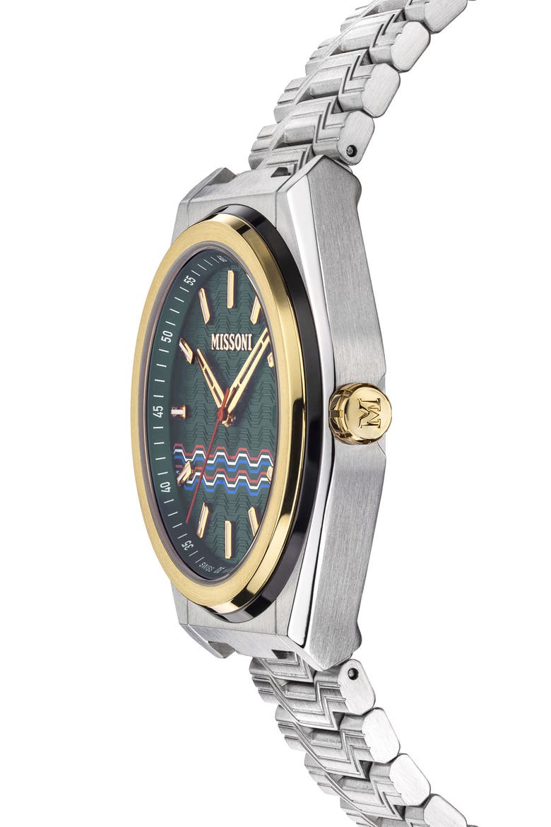 M331 Bracelet Watch, 41mm, Alternate, color, STAINLESS STEEL