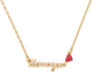Kate Spade New York i love you pendant necklace