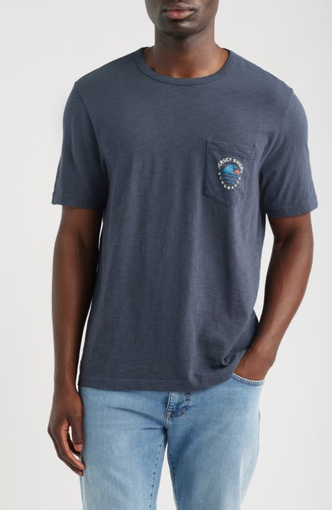 Jersey Short Sunwashed Pocket T-Shirt