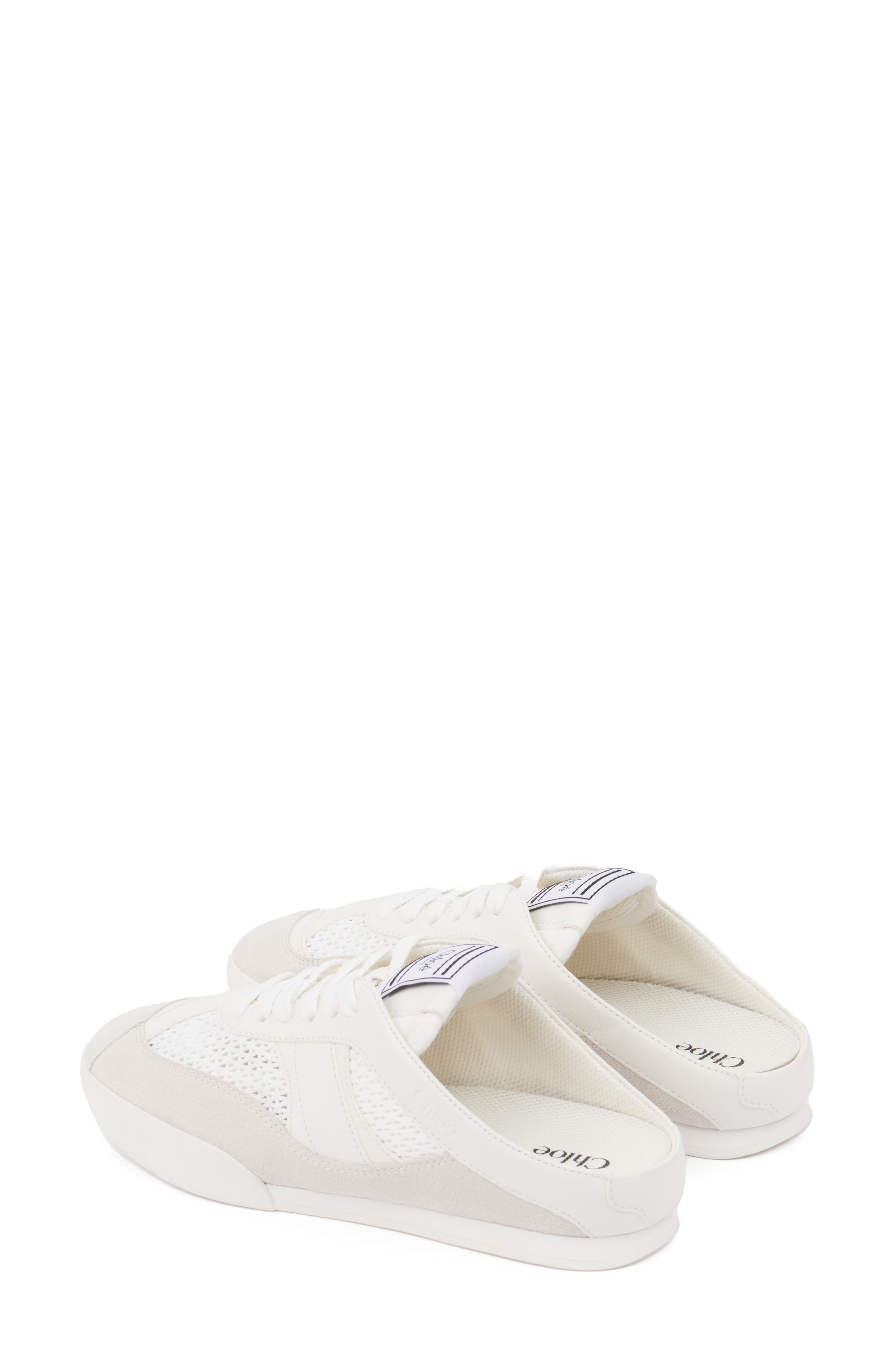 Chloé Kick Mule Sneaker, Alternate, color, Cloudy Cream