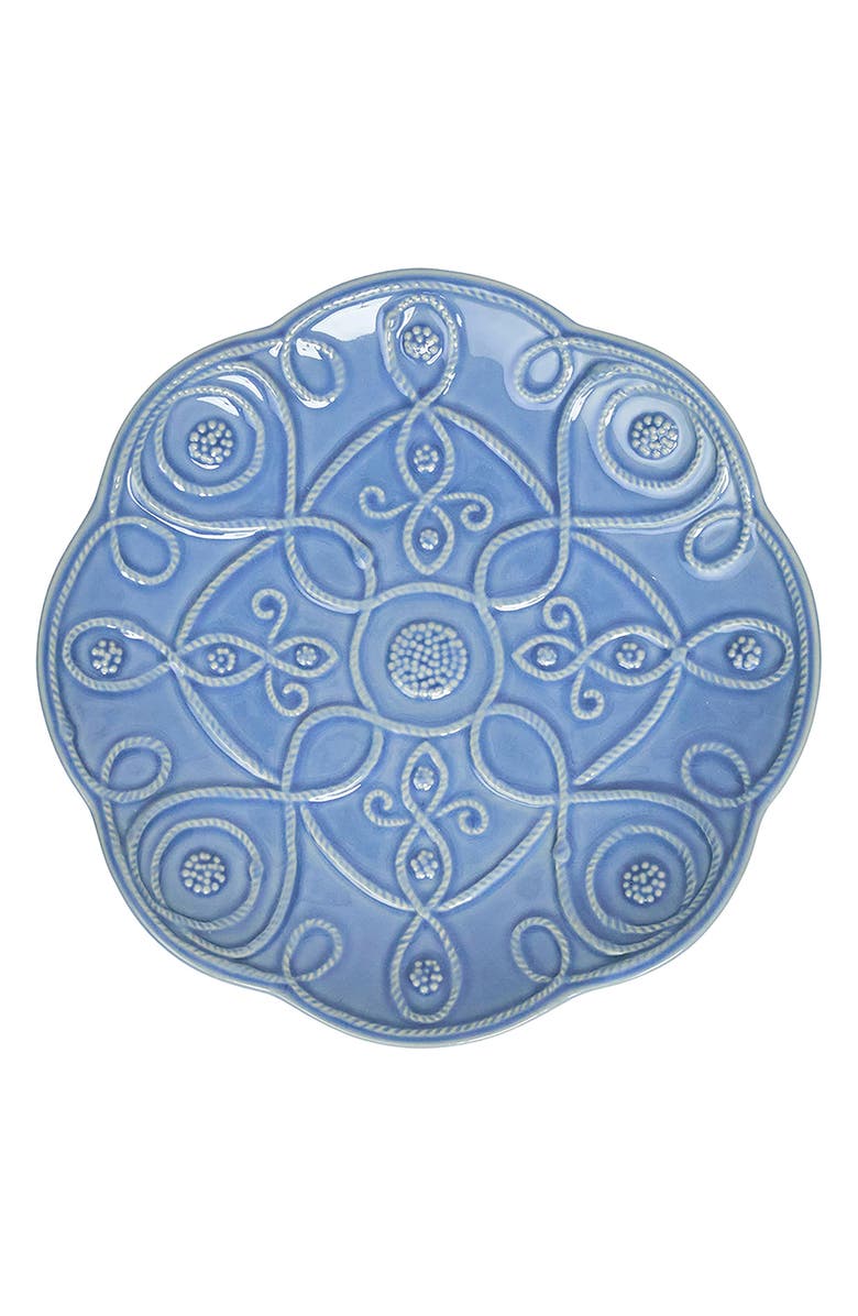 Juliska Jardin du Monde Set of 4 Salad Plates, Alternate, color, Chambray
