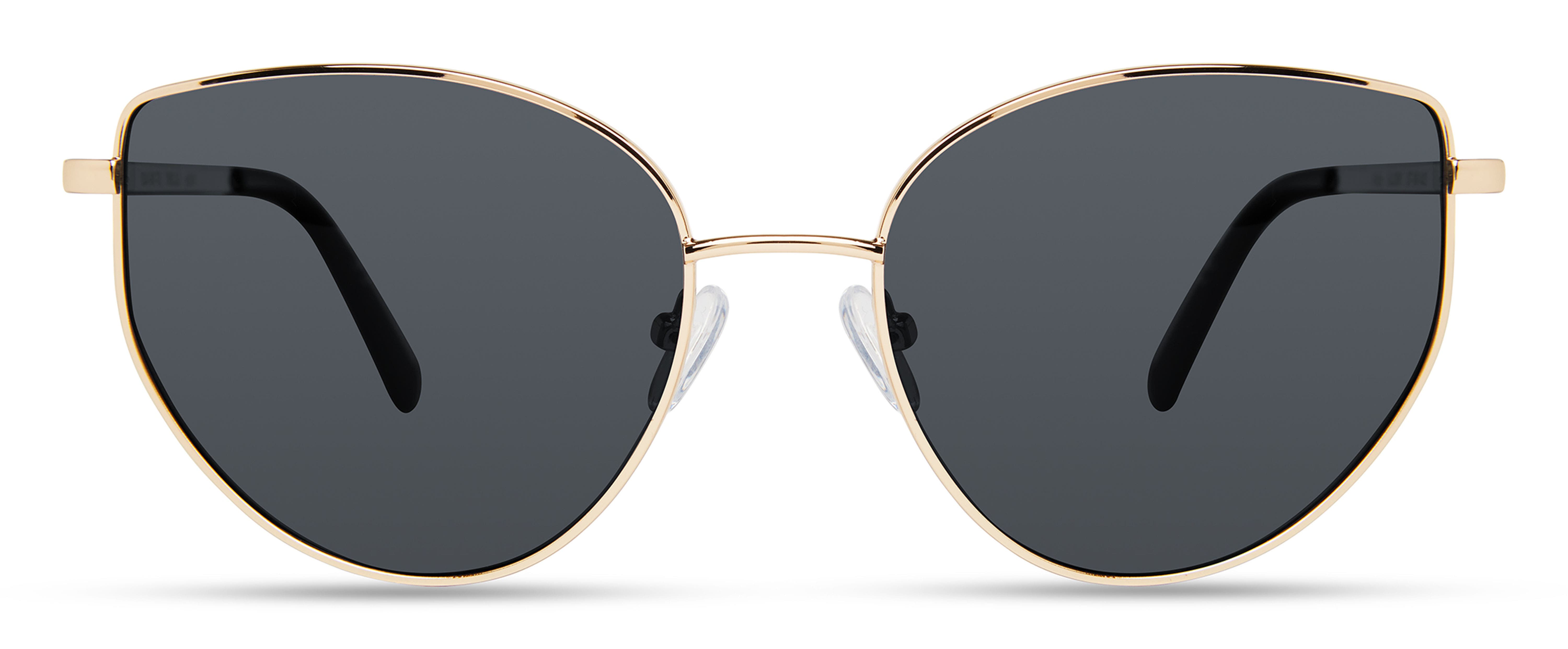 Derek Lam 10 Crosby Kirby Sunglasses in Gold Black 