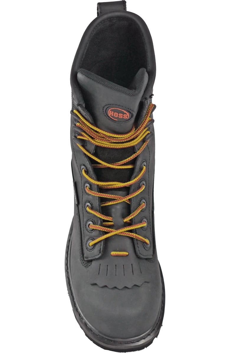 Hoss Boot Company HOSS Cross Cut Logger Composite Toe Work Boot, Alternate, color, Black