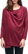 Maternal America Maternity/Nursing Wrap Top
