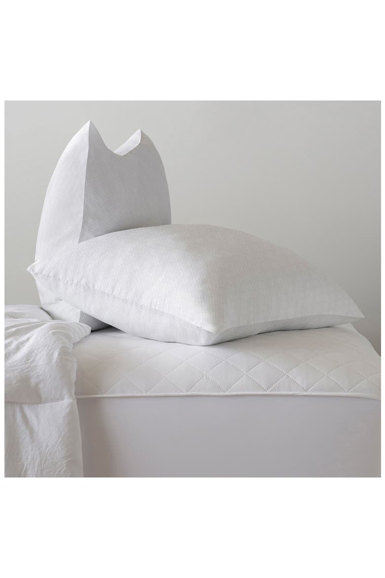 Simple Comfort Set of 2 Down Alternative Pillows, Alternate, color, WHITE