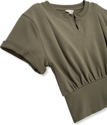 Kids' Cozy Waffle Sweatshirt