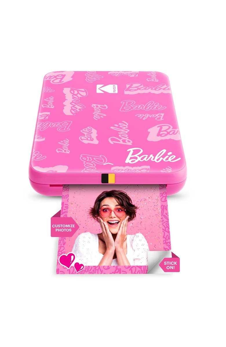 Kodak Step Slim Wireless Instant Portable Photo Printer, 2x3 Color Instant Photo Printer, Main, color, Pink