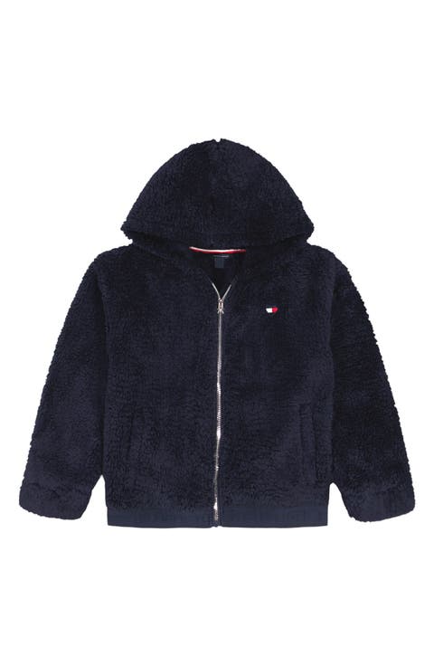 Kids' Minky Fleece Zip Up Hoodie (Big Kid)
