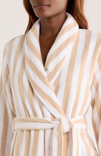 Stripe Hydrocotton Terry Robe