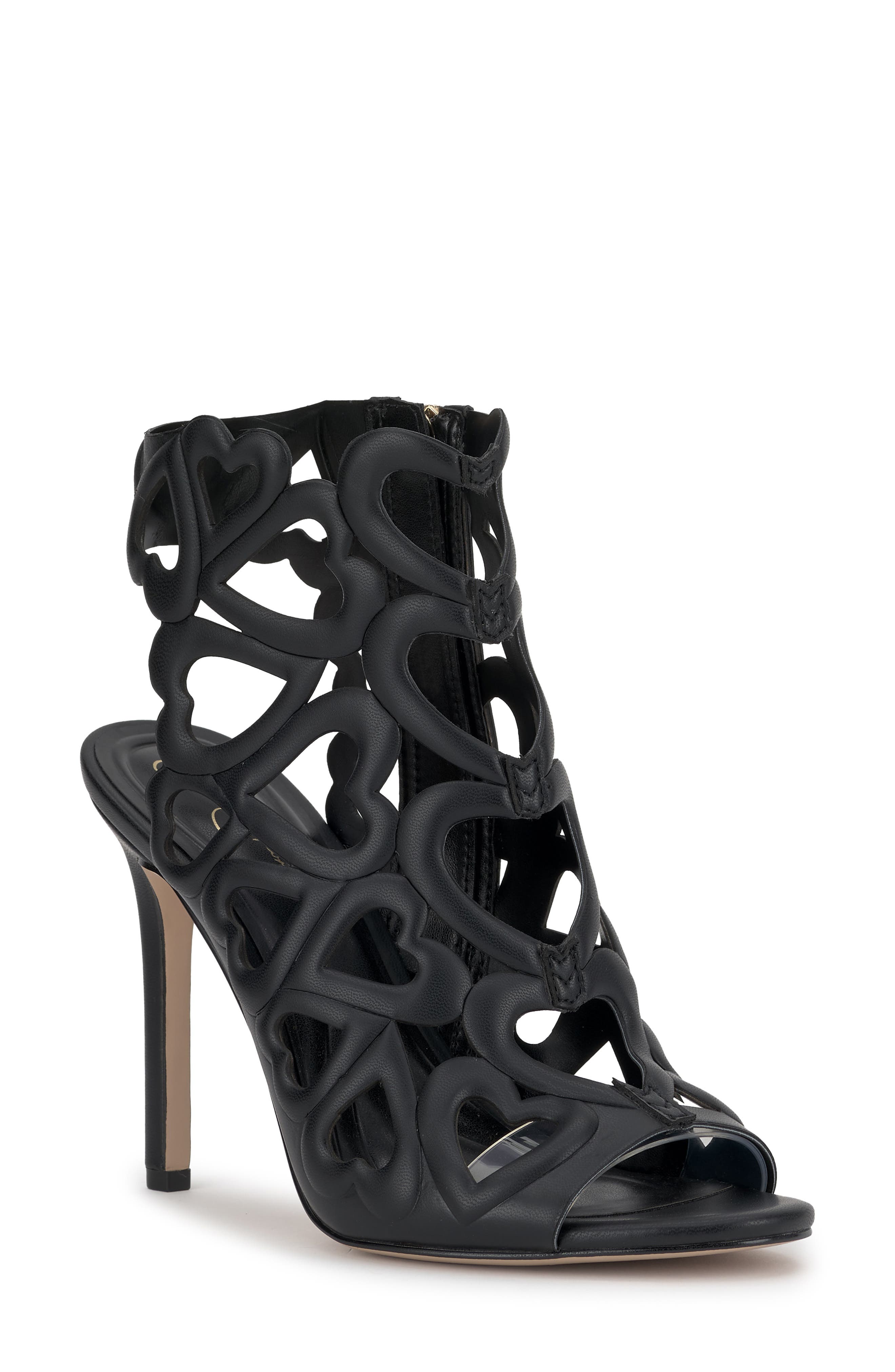 Jessica Simpson Jalina Sandal, Main, color, Black/ Clear