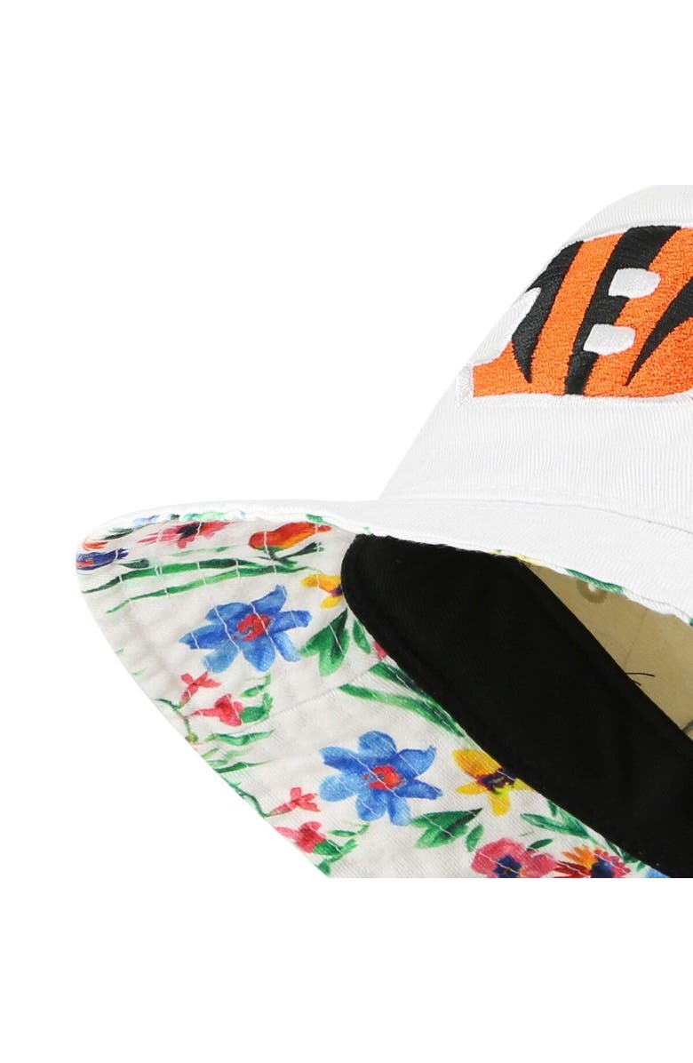 '47 Women's '47 White Cincinnati Bengals Highgrove Bucket Hat, Alternate, color,