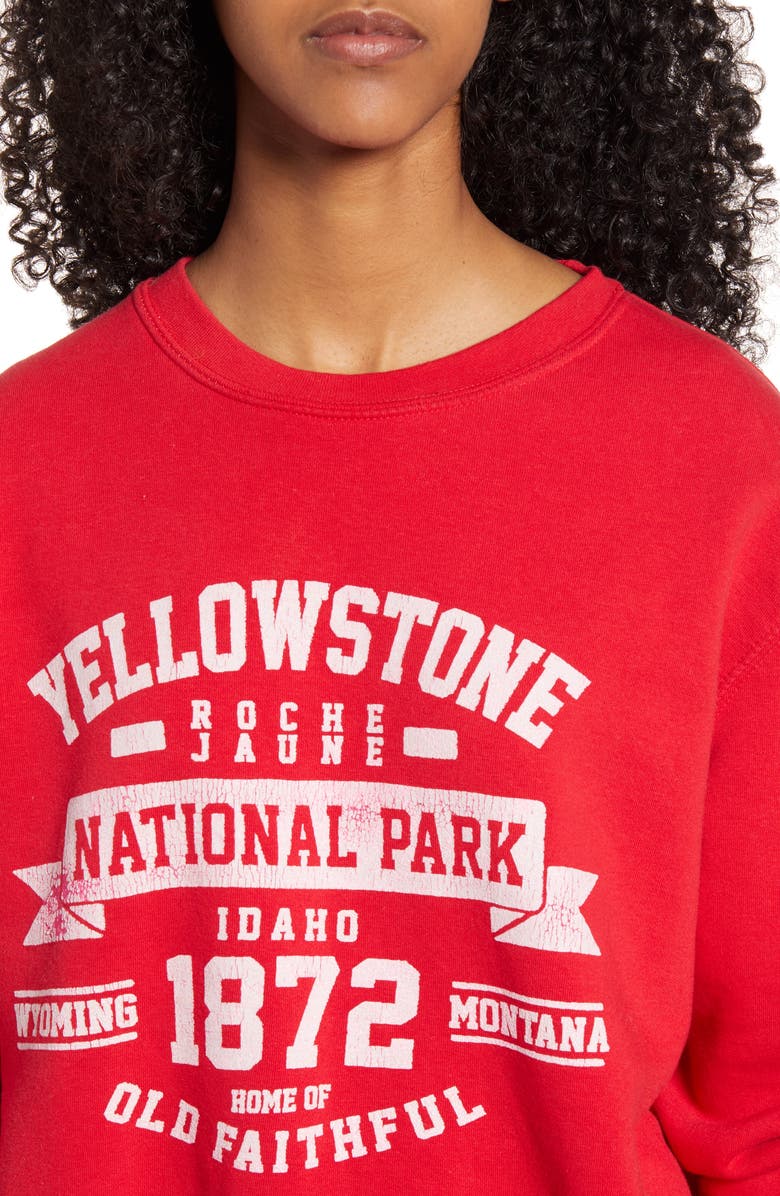 Neema California Zane Yellowstone Graphic Sweatshirt, Alternate, color,