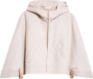Max Mara Serio Wool, Silk & Cashmere Crop Cape