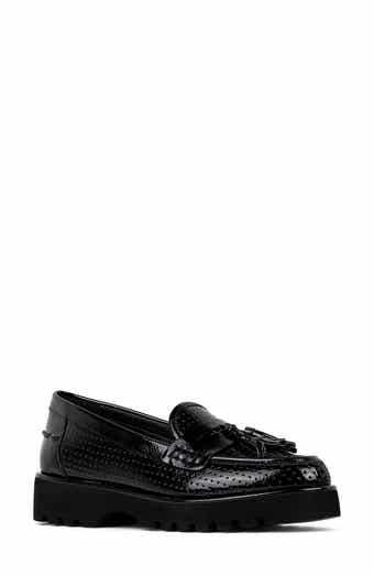 Donald Pliner Haarle Lug Sole Tassel Loafer