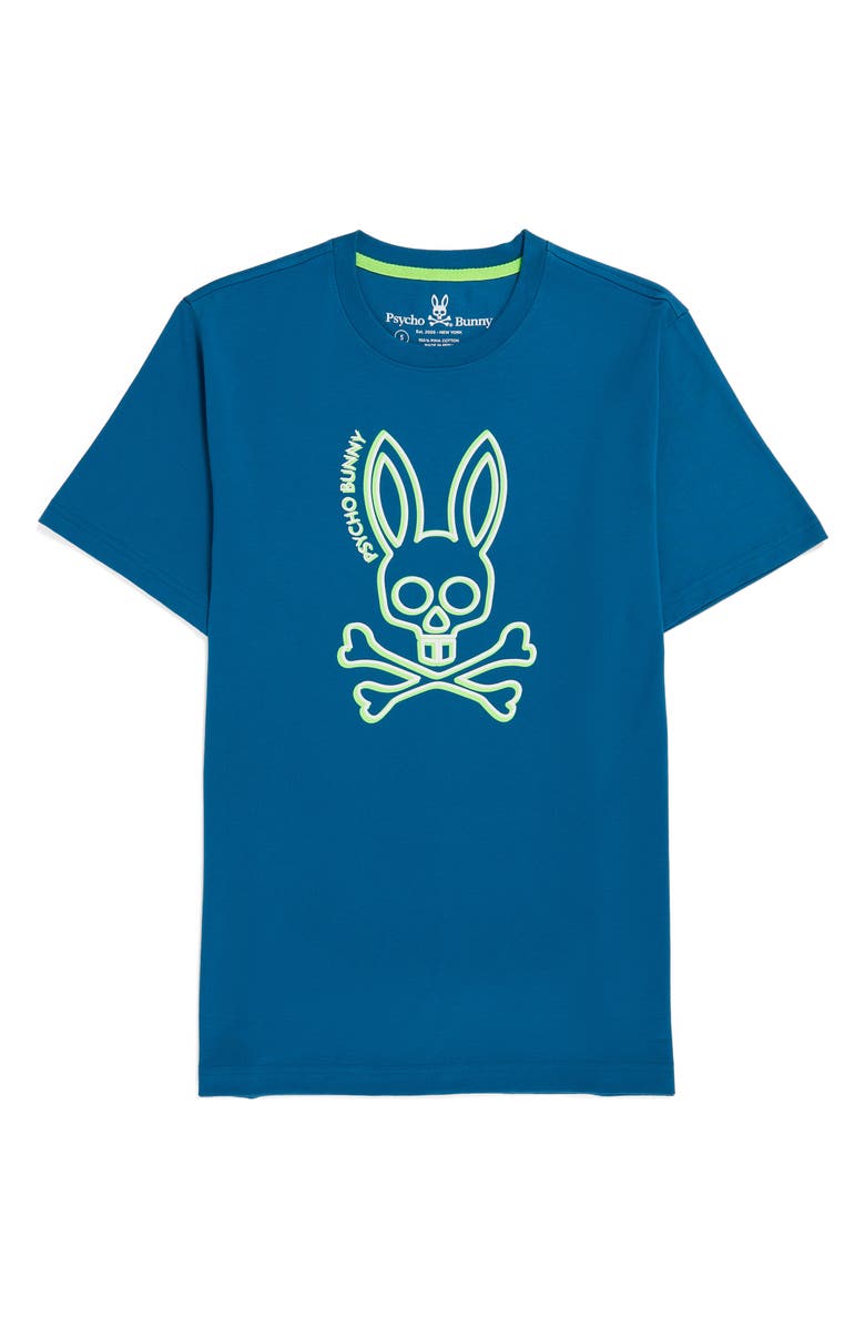 Psycho Bunny Gresham Logo Graphic Tee, Alternate, color, 