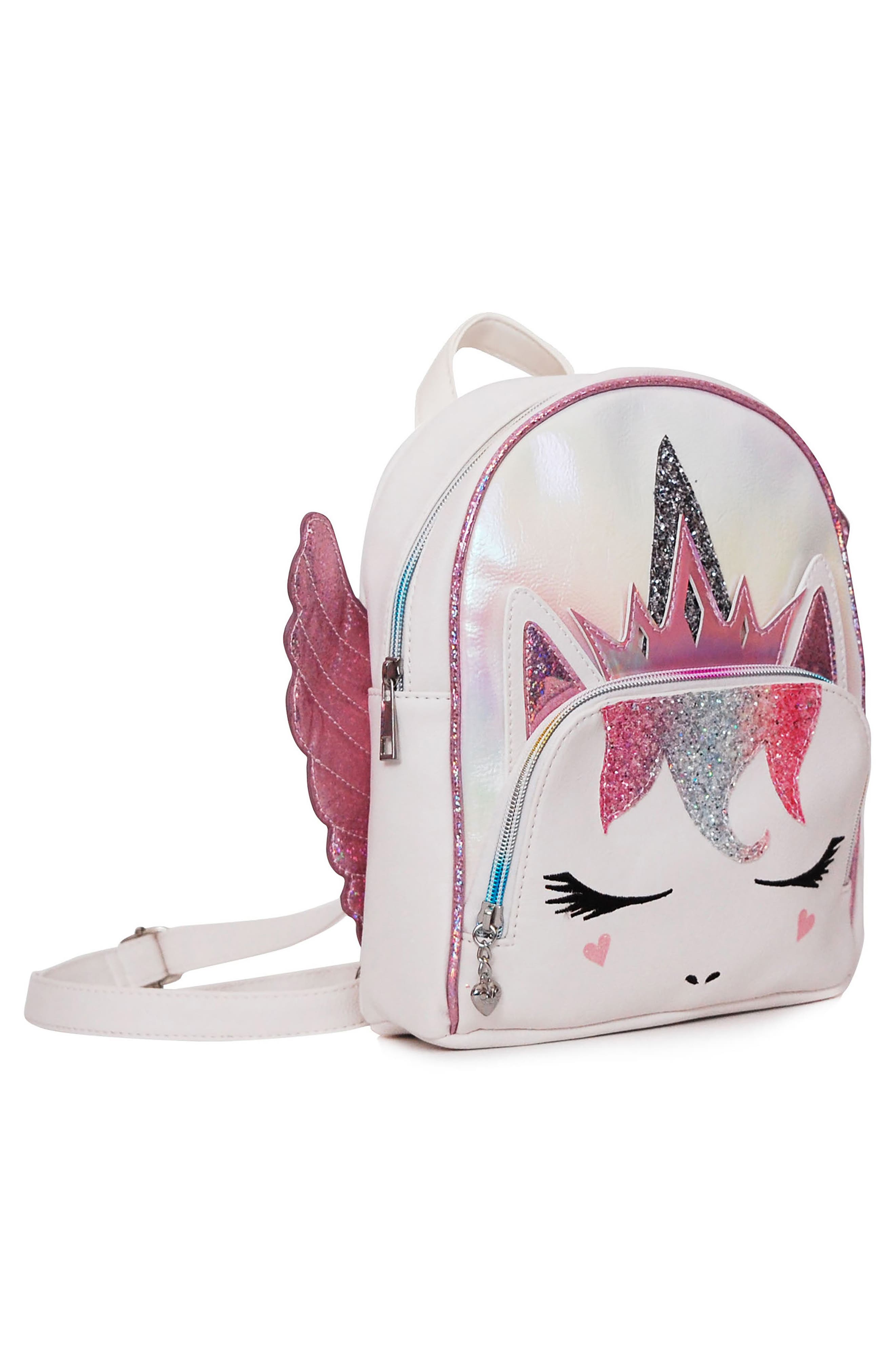 OMG Accessories OMG Miss Pegasus Gwen Mini Backpack, Alternate, color, 