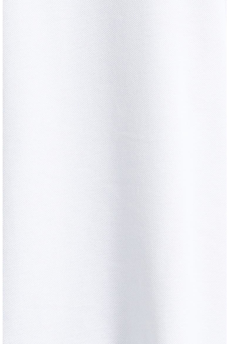 Embroidered Logo Cotton Piqué Polo, Alternate, color, CLASSIC WHITE