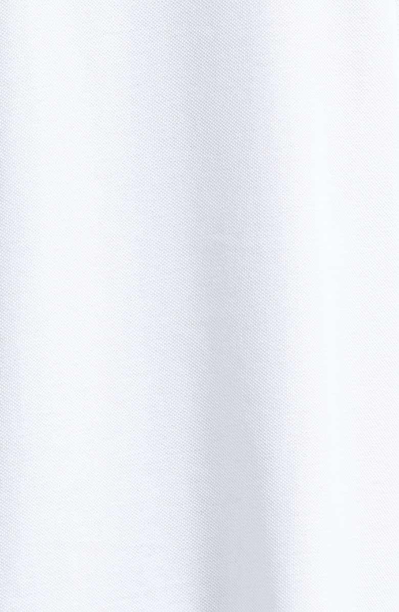 Ralph Lauren Purple Label Embroidered Logo Cotton Piqué Polo, Alternate, color, Classic White