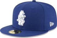New Era Men's New Era Royal Chicago Cubs Cooperstown Collection Wool 59FIFTY Fitted Hat