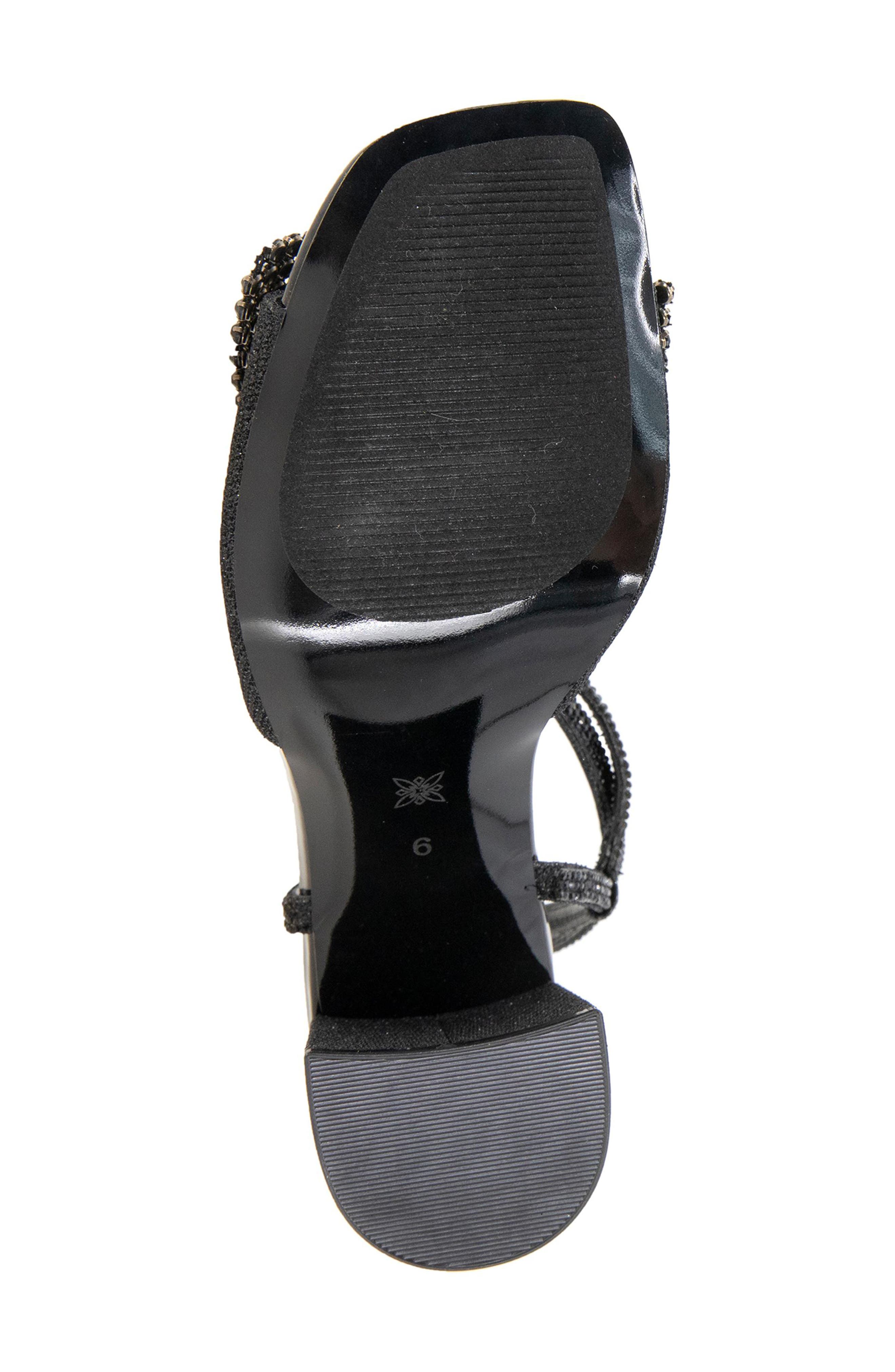 BCBGeneration Tawny Ankle Strap Sandal, Alternate, color, Black