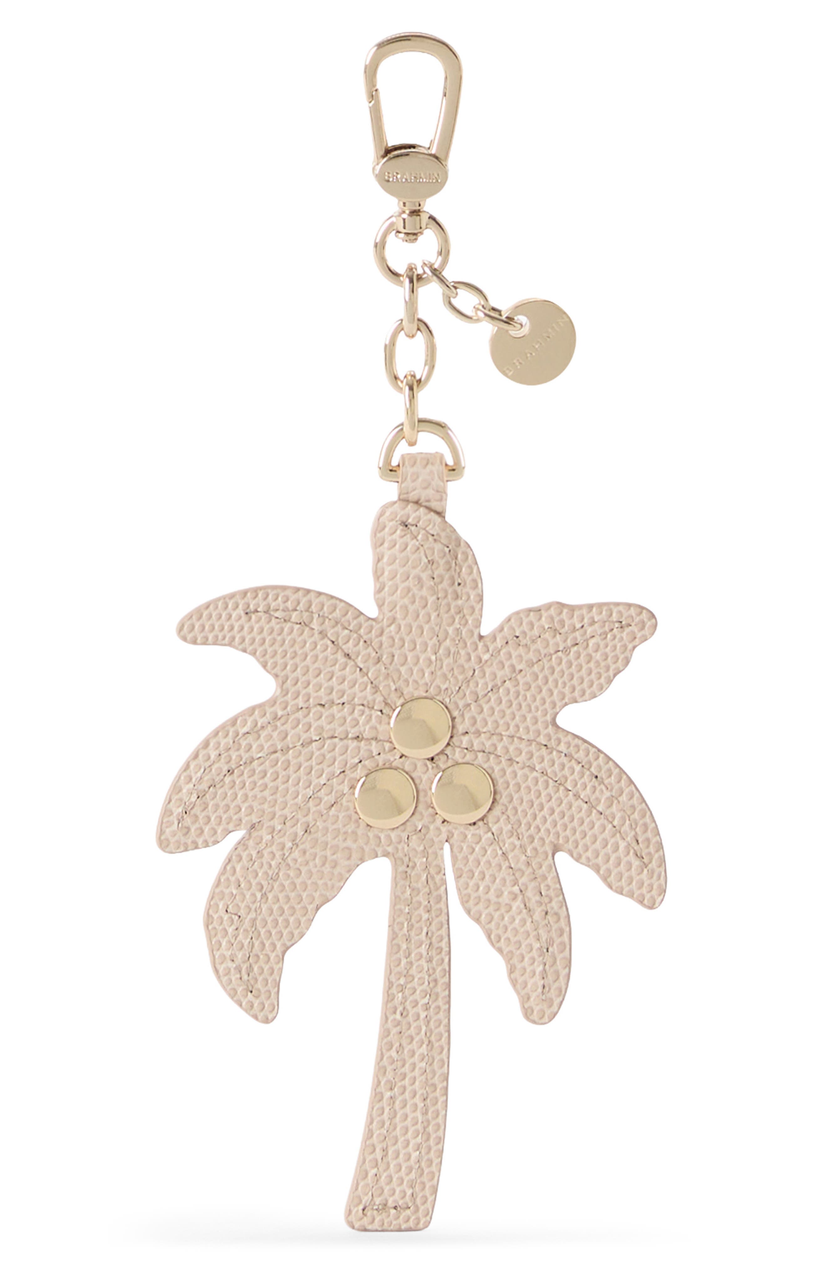 Brahmin Palm Tree Bag Charm, Alternate, color, 