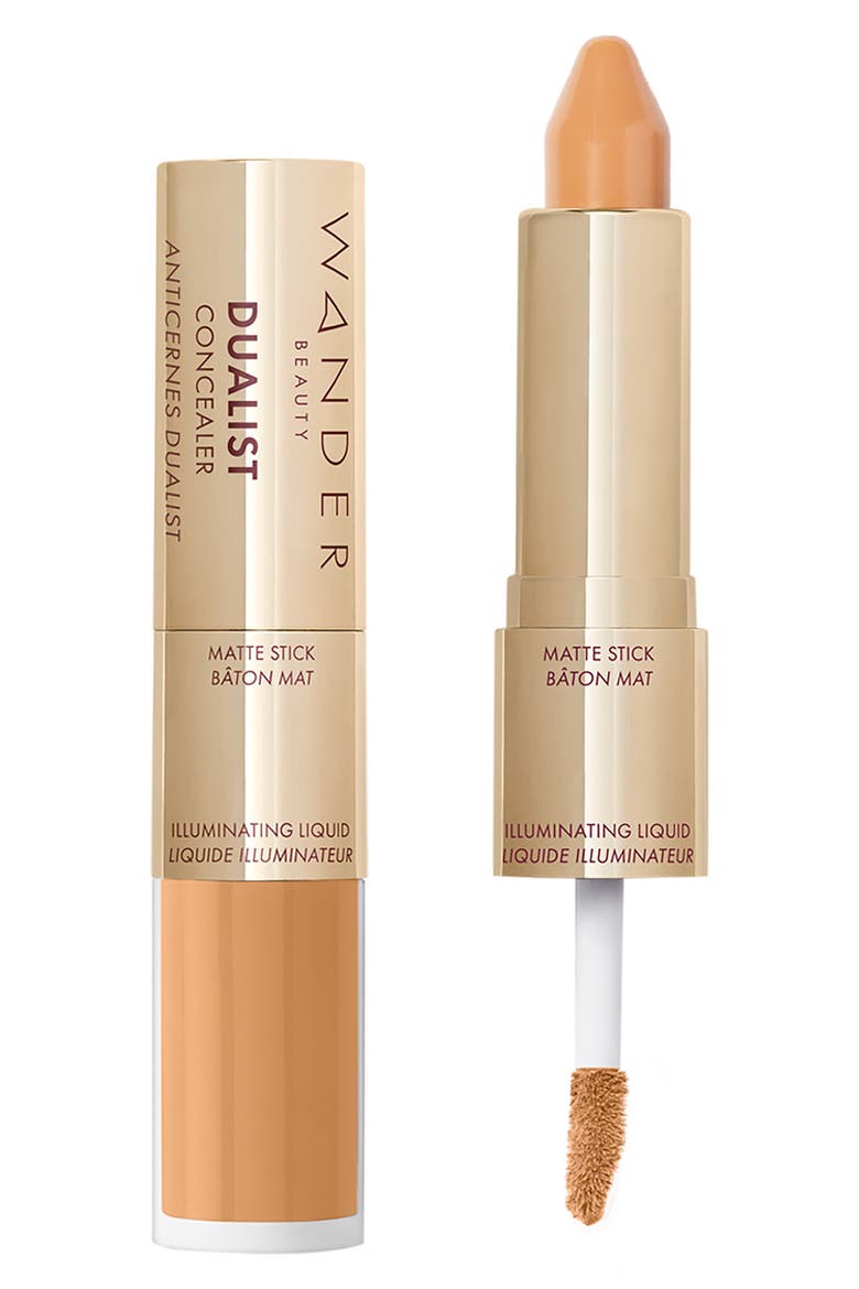 Dualist Matte & Illuminating Concealer, Main, color, GOLDEN TAN