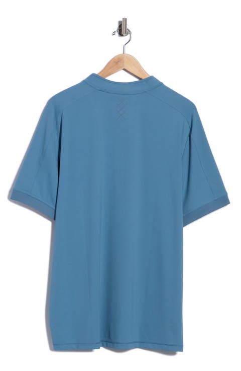 Momentum Tech Bomber Collar Polo