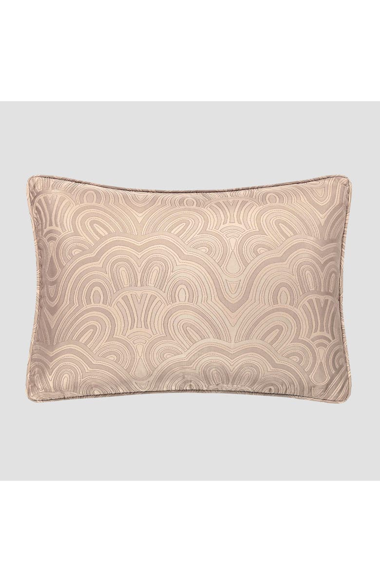 Togas Art Deco Decorative Pillow, Main, color, Beige