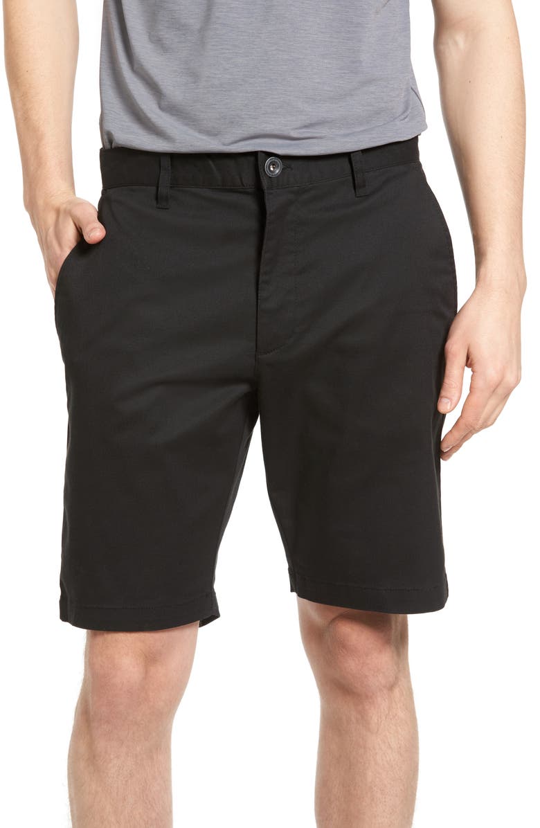 RVCA The Week-End Stretch Twill Chino Shorts, Main, color, 