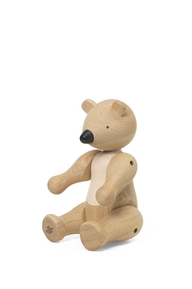 Kay Bojesen Bear Large, Alternate, color, Oak/Maple